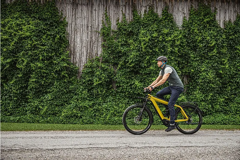 Riese and Muller Supercharger GT Rohloff HS Electric Bike Silver Matt-2